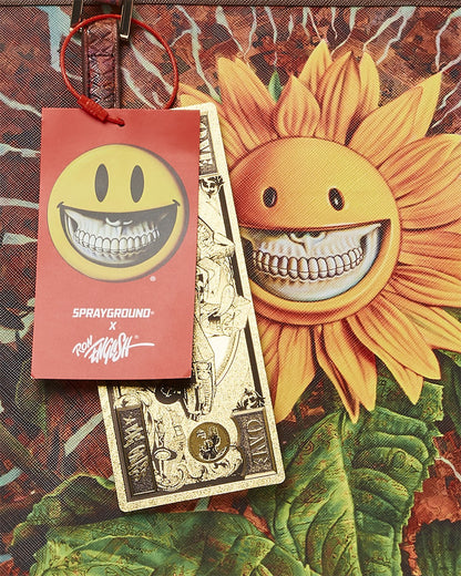 SUNFLOWER GRIN RON ENGLISH COLLAB TOTE | Sprayground Online