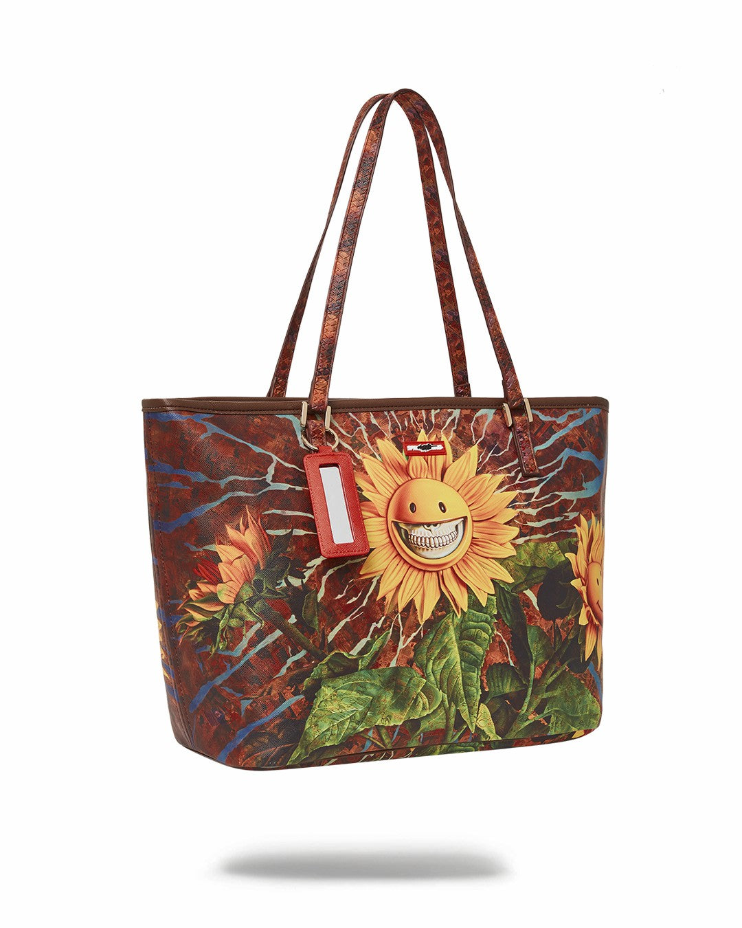 SUNFLOWER GRIN RON ENGLISH COLLAB TOTE | Sprayground Online