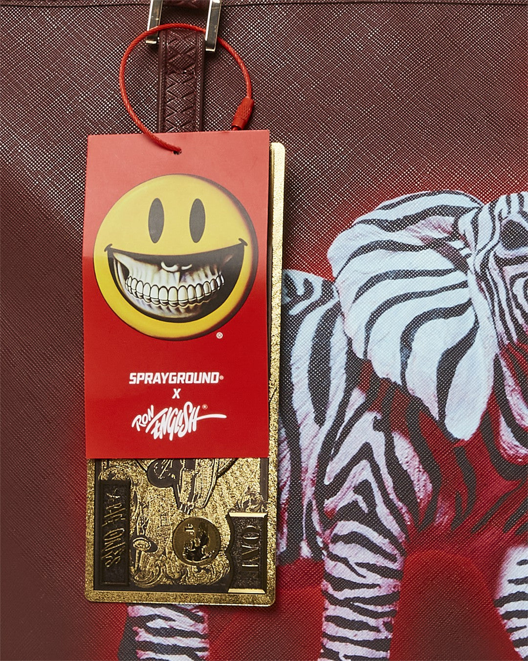 ZEBRA ELEPHANT RON ENGLISH COLLAB TOTE | Sprayground Near Me