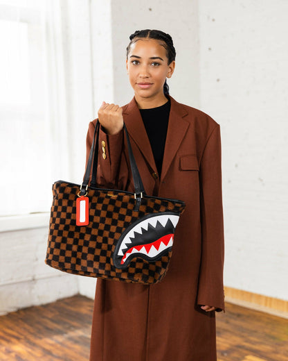 FURRR SHARKS IN PARIS TOTE | Sprayground Discount