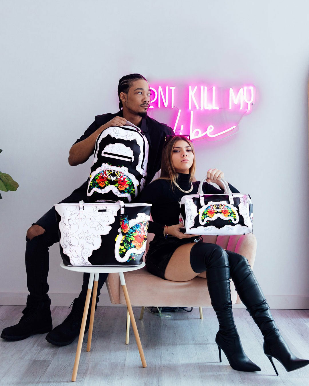 THE FLORAL CUT TOTE | Sprayground Near Me