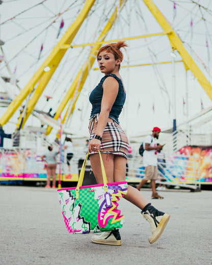 DREAMY TECHNICOLOR TOTE | Sprayground sale