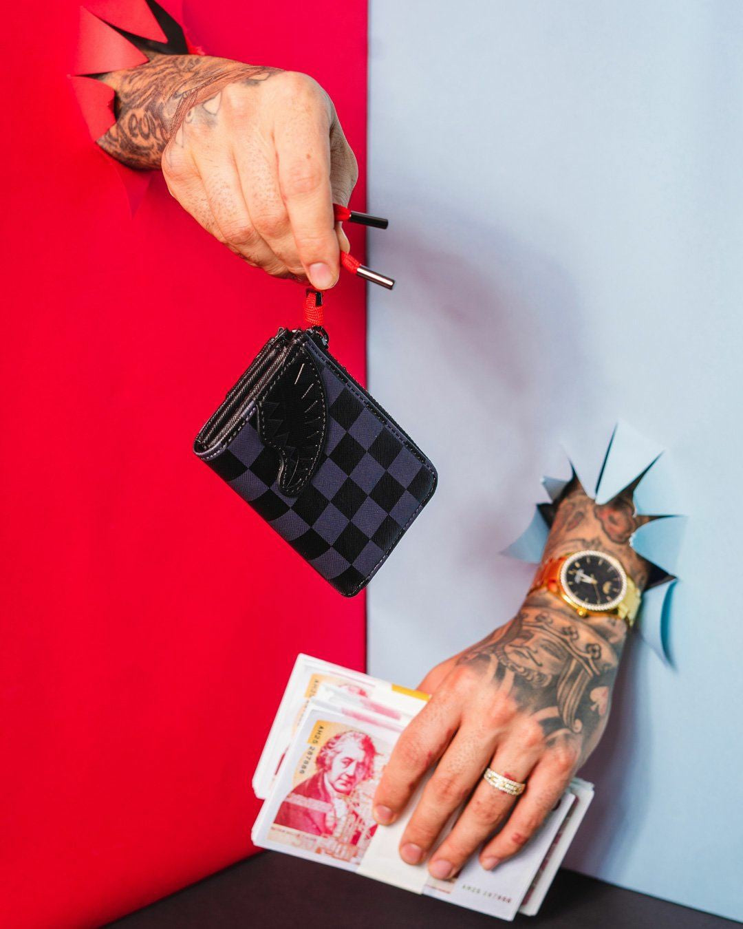 HENNY BLACK WALLET | Sprayground Online