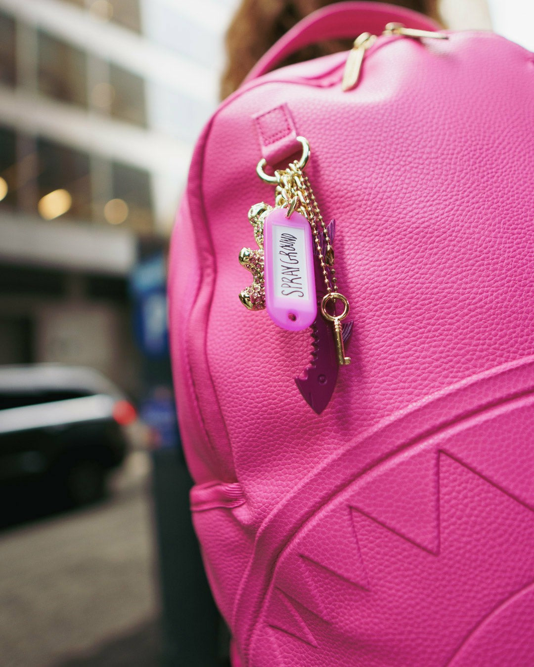 PINK POP SHARK BACKPACK | Sprayground Clearance