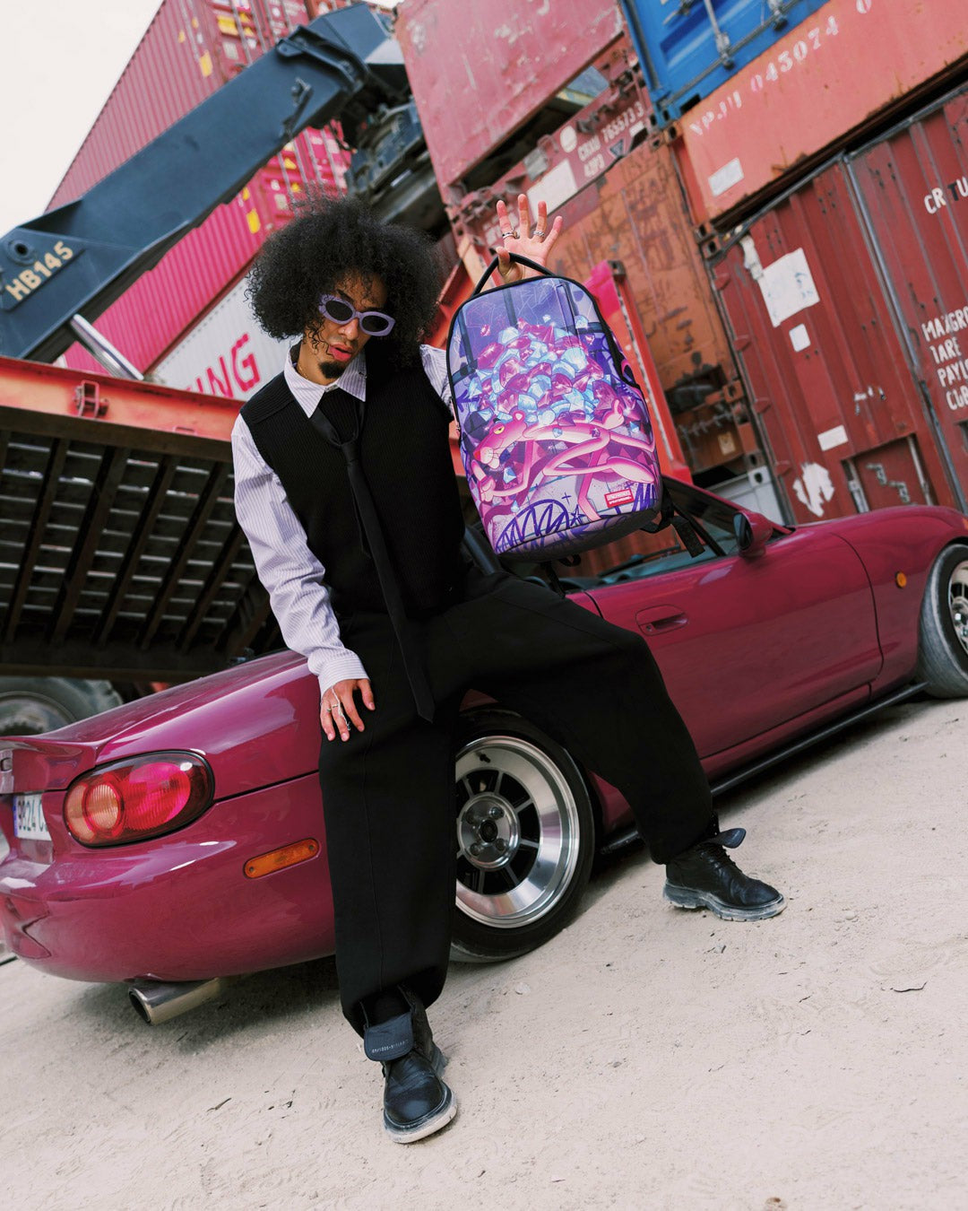 PINK PANTHER DIAMOND HEIST BACKPACK | Sprayground for sale