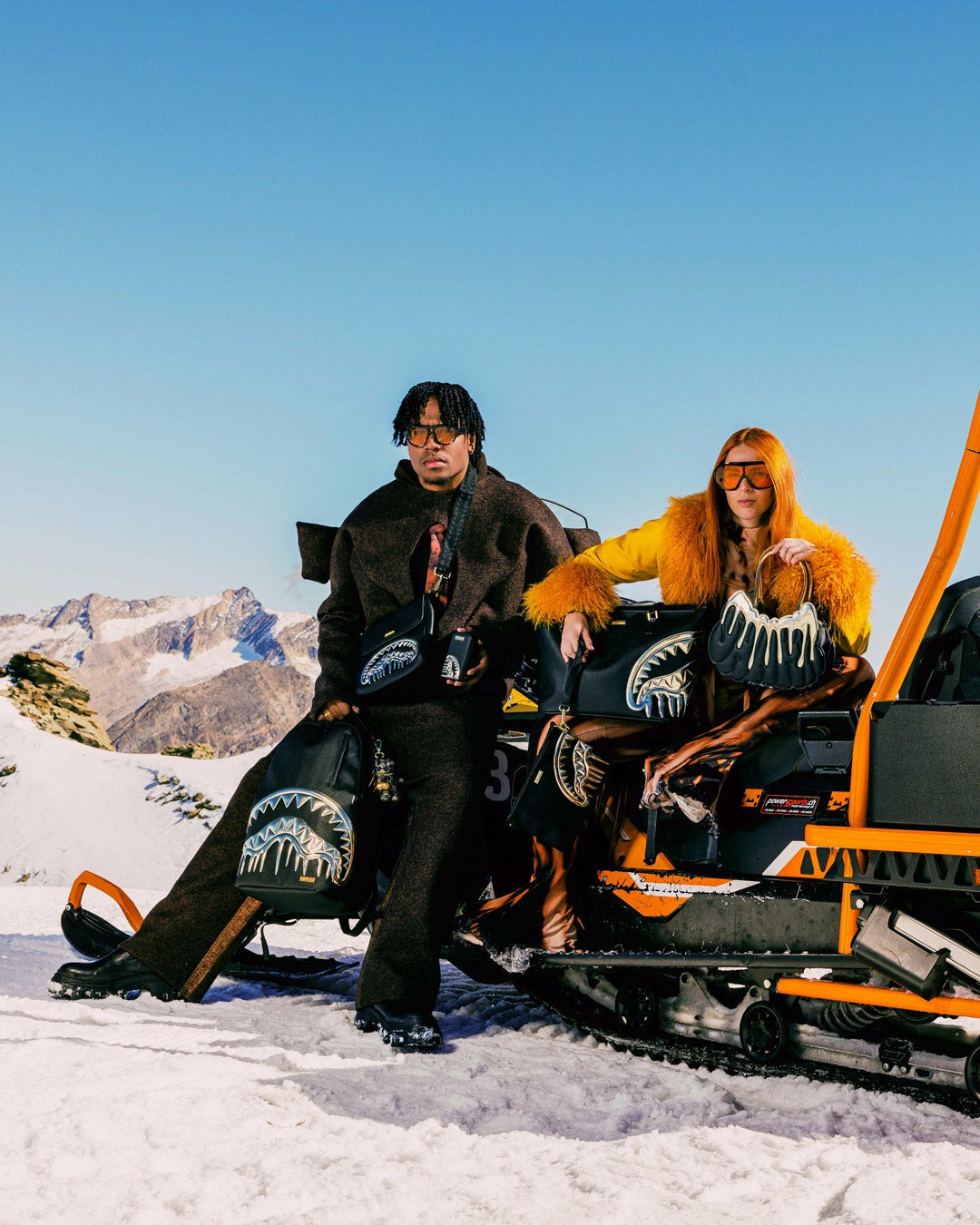 GOLDHEART SHARK DRIP BACKPACK | Sprayground US