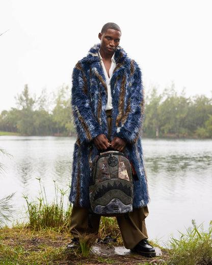 FOUNDATION DAYS FUR COAT SHARK BACKPACK | Sprayground Near Me