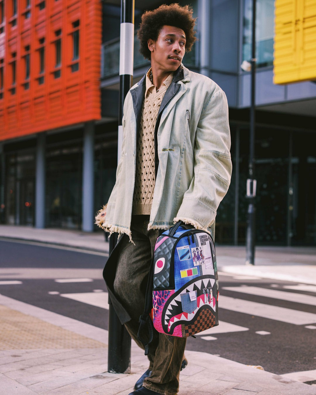 LONDON FASHION WEEK CONCEPT CREATIONS BACKPACK | Sprayground Clearance