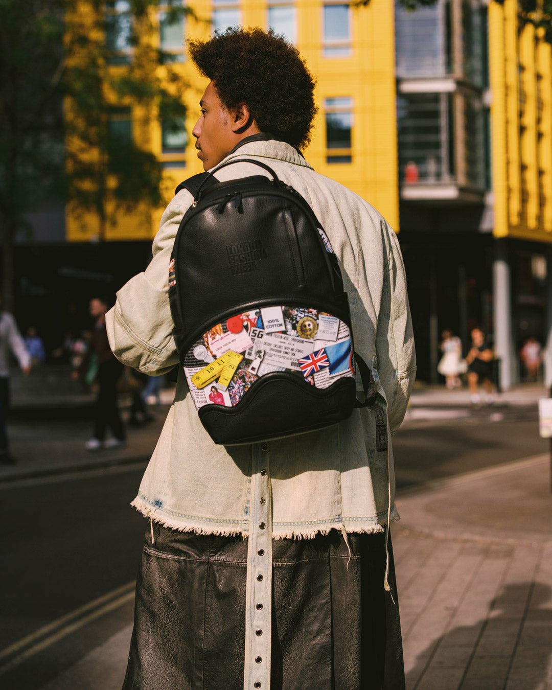 LONDON FASHION WEEK MOODBOARD MONTAGE BACKPACK | Sprayground Online