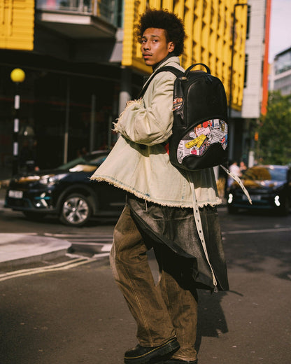 LONDON FASHION WEEK MOODBOARD MONTAGE BACKPACK | Sprayground Online