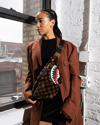FURRR SHARKS IN PARIS SAVVY CROSSBODY | Sprayground Online