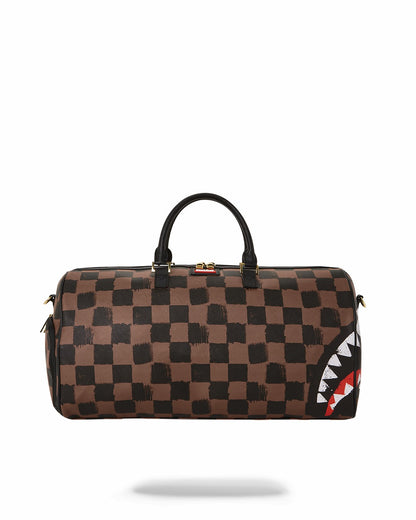 SHARKS IN PARIS VANQUISH DUFFLE | Sprayground for sale