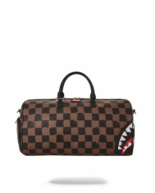 SHARKS IN PARIS VANQUISH DUFFLE | Sprayground for sale