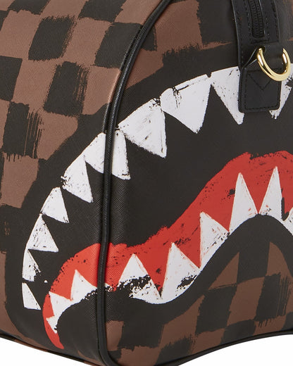 SHARKS IN PARIS VANQUISH DUFFLE | Sprayground for sale