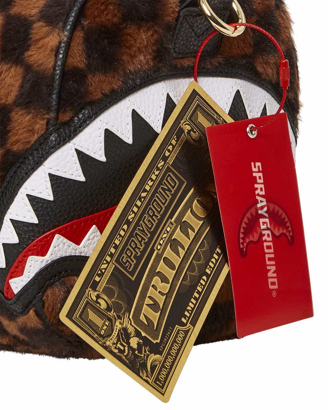 FURRR SHARKS IN PARIS MINI DUFFLE | Sprayground Clearance