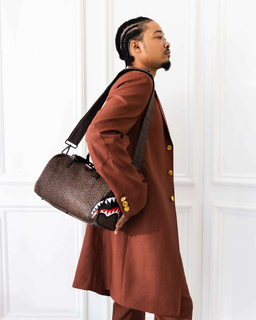 FRENZY SHARKS MINI DUFFLE | Sprayground Online