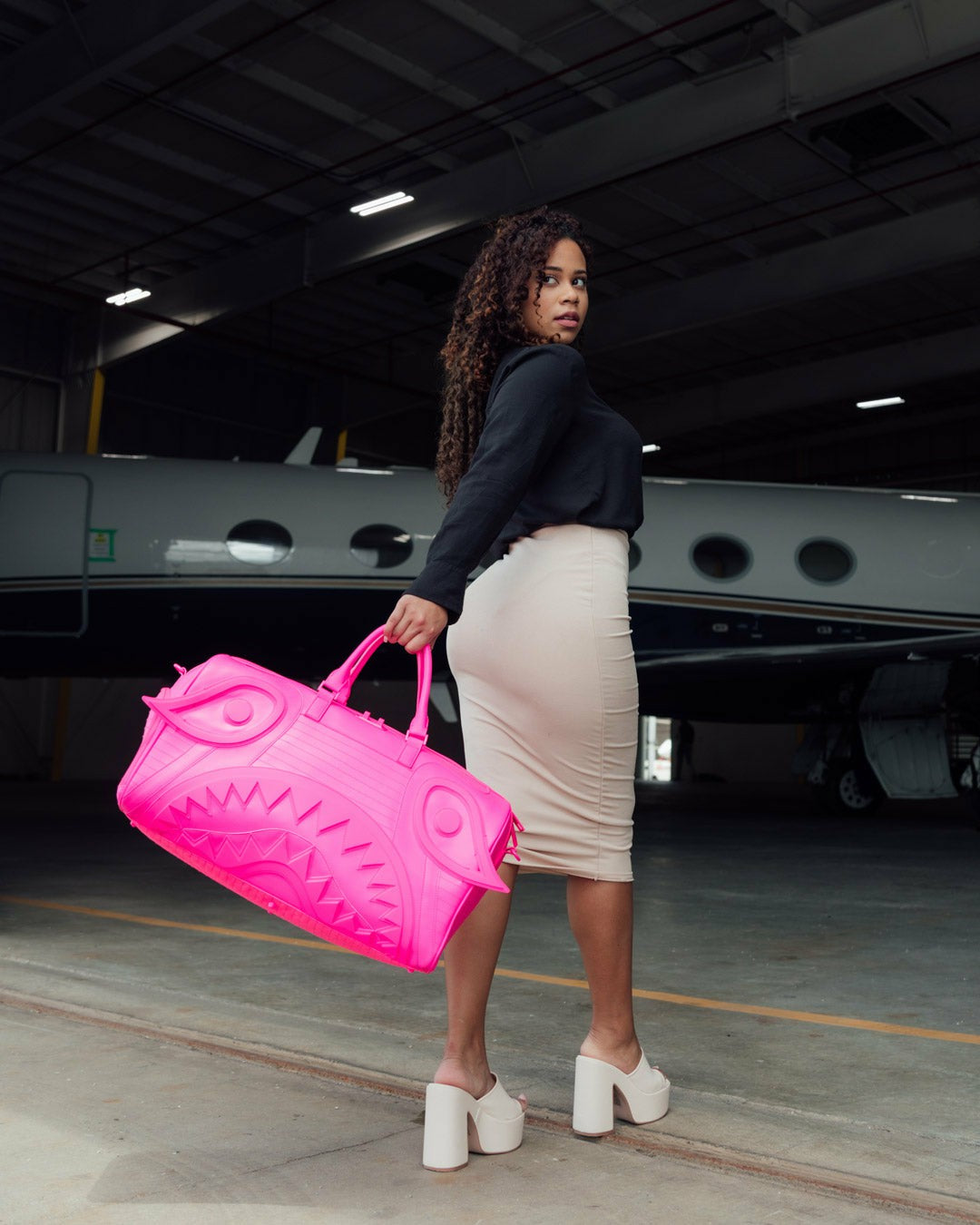 SAKURA SHOCK WAVE DUFFLE | Sprayground Clearance