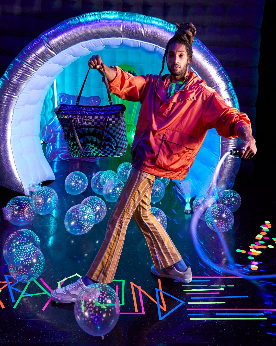 FIBER OPTIC LIGHTSHOW TOTE | Sprayground US