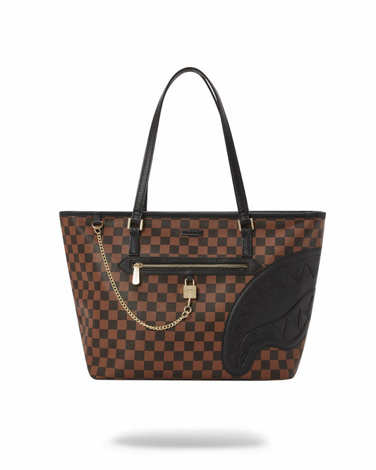 HENNY LOCK SHARKS IN PARIS TOTE | Sprayground for sale