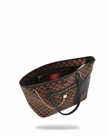 HENNY LOCK SHARKS IN PARIS TOTE | Sprayground for sale