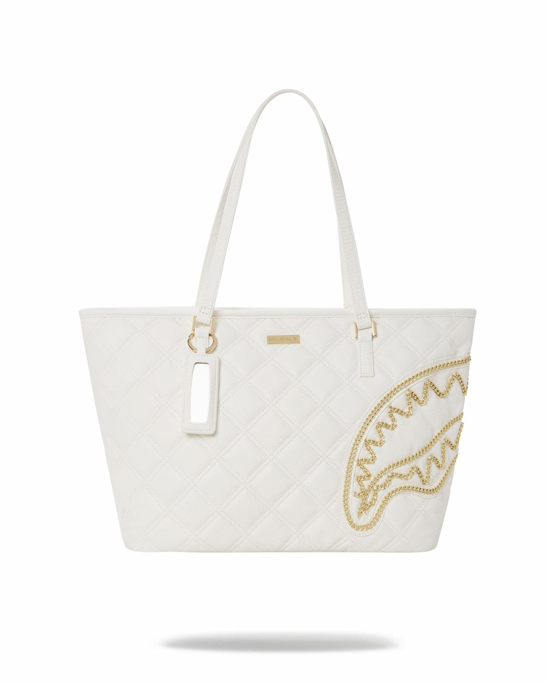RIVIERA LE BLANC GOLD CHAIN SHARK TOTE | Sprayground Near Me