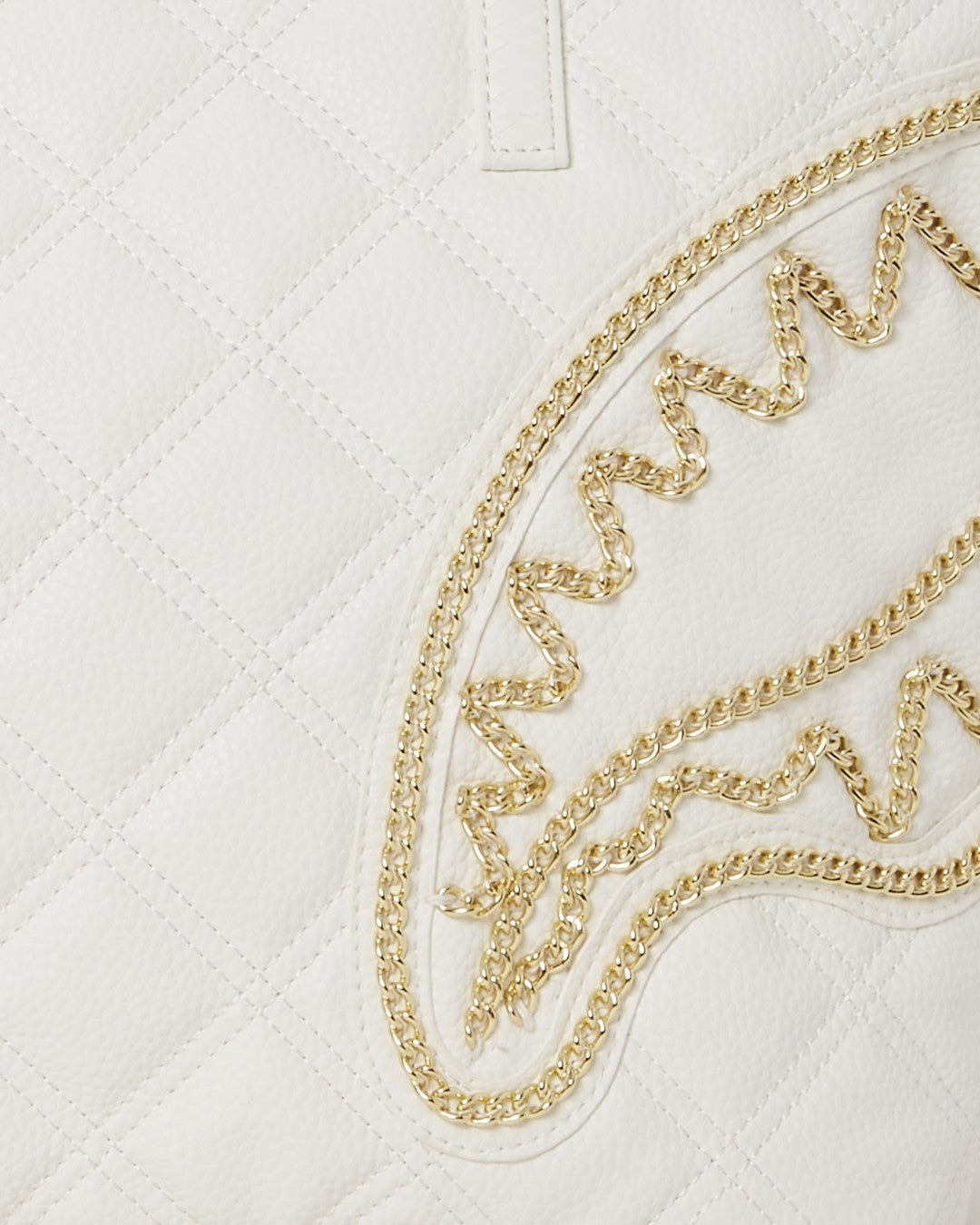 RIVIERA LE BLANC GOLD CHAIN SHARK TOTE | Sprayground Near Me