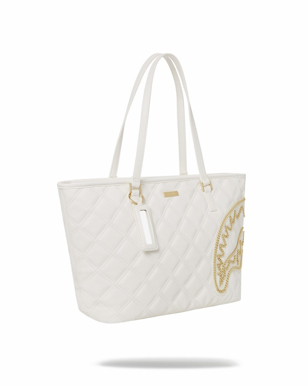 RIVIERA LE BLANC GOLD CHAIN SHARK TOTE | Sprayground Near Me