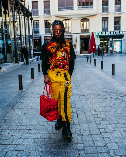 MONEY PATTERN BRICK TOTE | Sprayground sale
