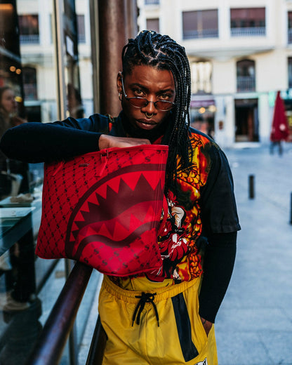 MONEY PATTERN BRICK TOTE | Sprayground sale