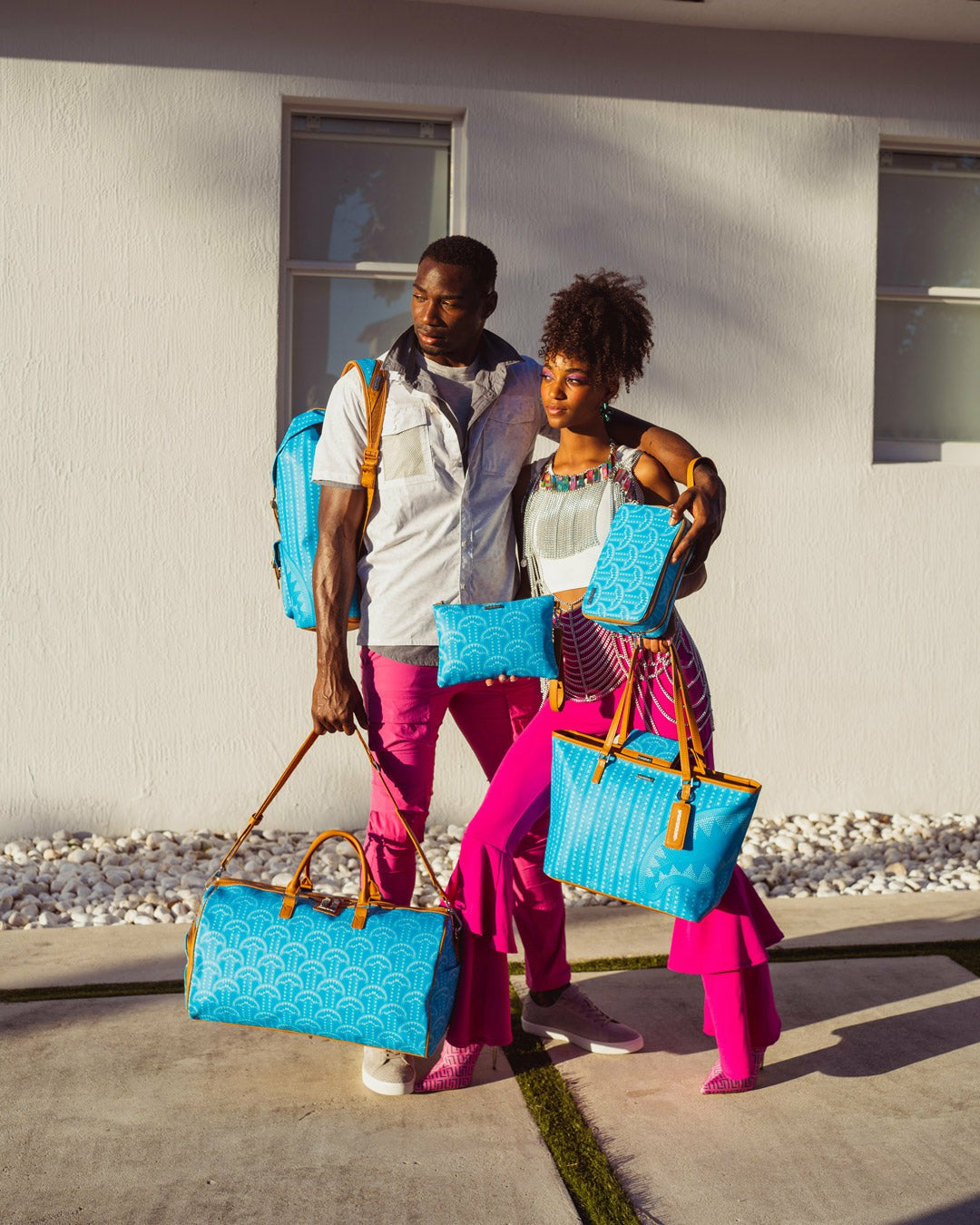 ILLUCHAINS TURQ TOTE | Sprayground for sale