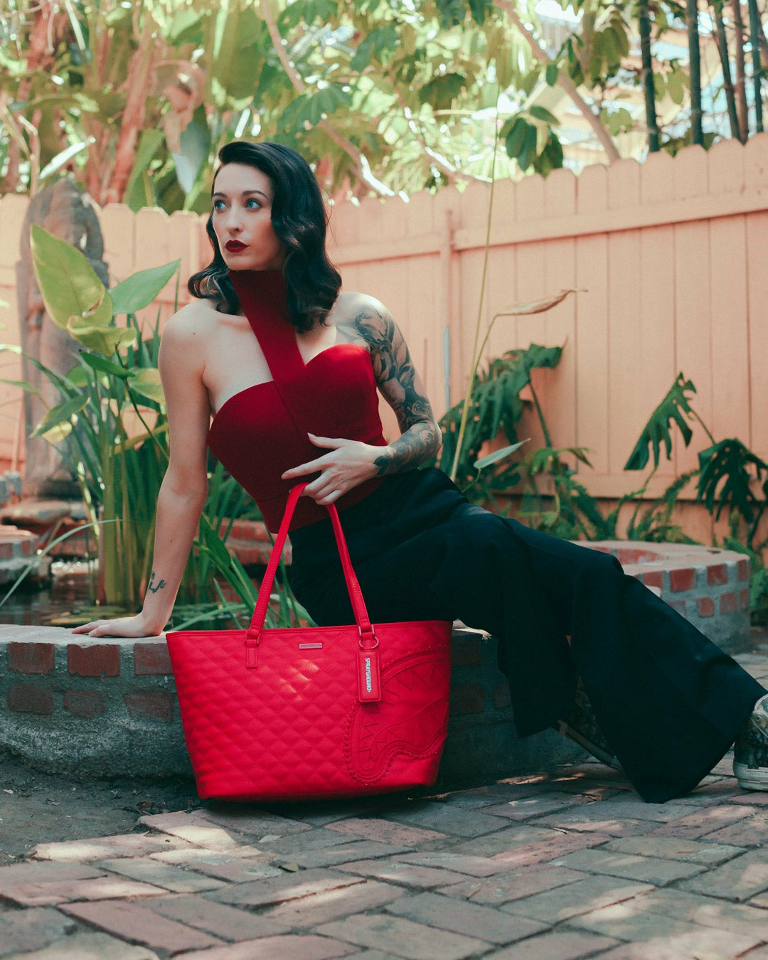RED RIVIERA TOTE | Sprayground Near Me