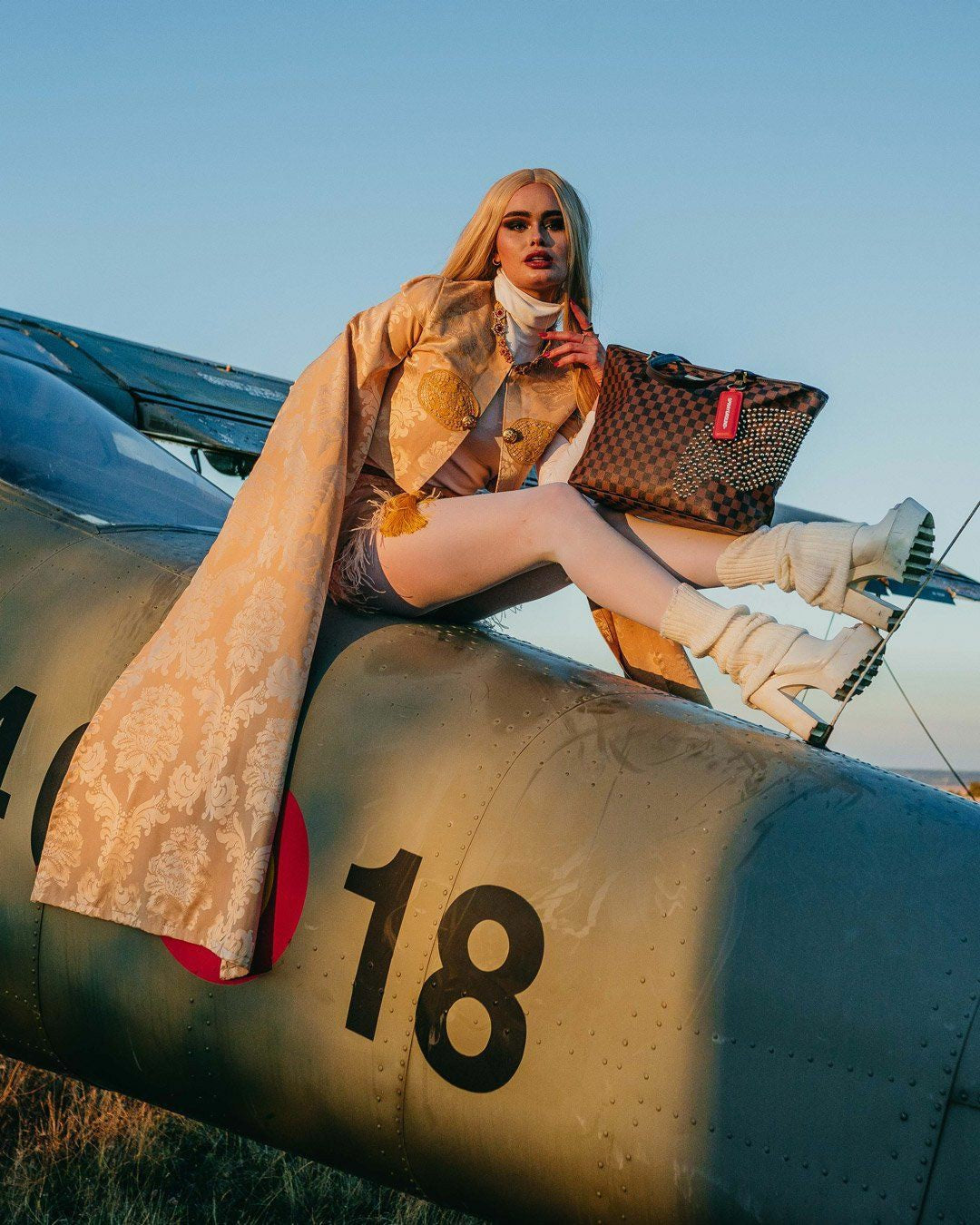 SHARKS IN PARIS POLARIS TOTE | Sprayground for sale