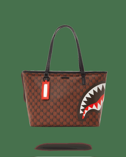 SHARKS AND SKULLS TOTE | Sprayground Clearance