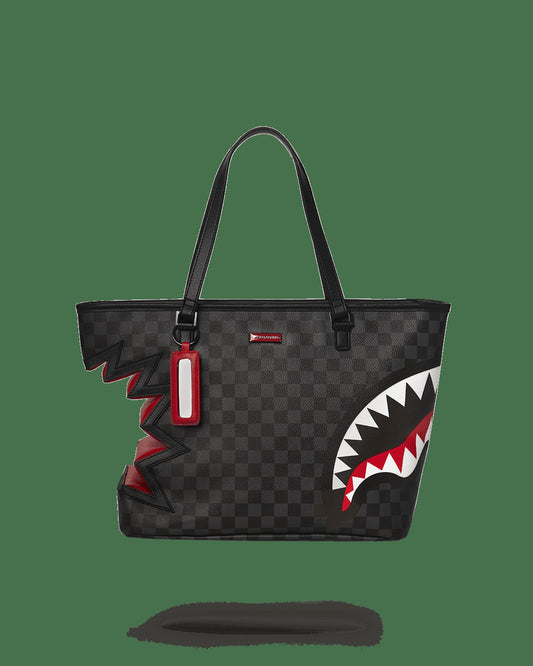 SHARK BITE SHARKS IN PARIS GRAY TOTE | Sprayground Near Me
