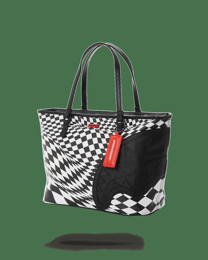 TRIPPY CHECK TOTE | Sprayground Near Me