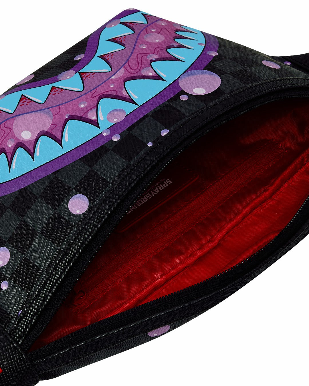 PURPLE SLIME SHARK SAVVY CROSSBODY | Sprayground Online