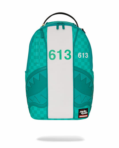 SQUID GAME COLLAB JUMPSUIT BACKPACK | Sprayground Clearance