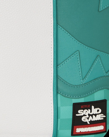 SQUID GAME COLLAB JUMPSUIT BACKPACK | Sprayground Clearance