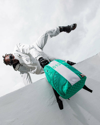 SQUID GAME COLLAB JUMPSUIT BACKPACK | Sprayground Clearance