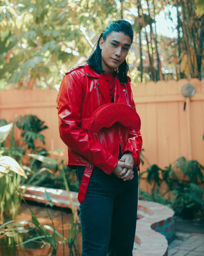 RED RIVIERA SHARKMOUTH CROSSBODY | Sprayground Discount