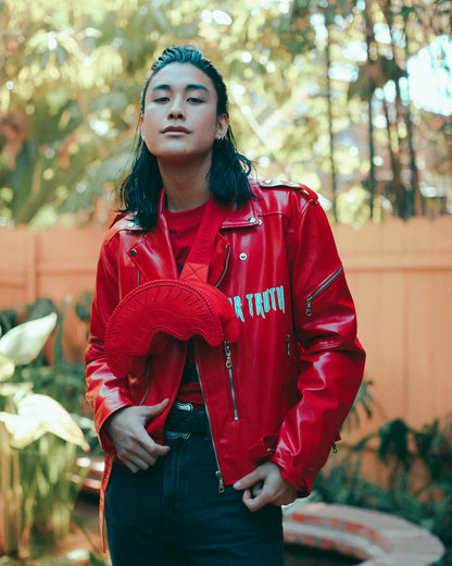 RED RIVIERA SHARKMOUTH CROSSBODY | Sprayground Discount