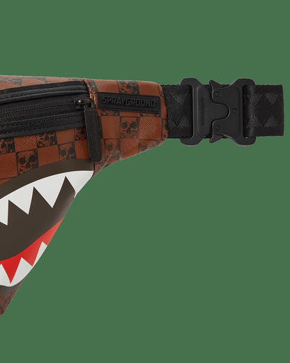 SHARKS AND SKULLS SAVVY CROSSBODY | Sprayground Online