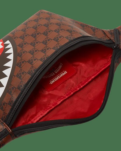 SHARKS AND SKULLS SAVVY CROSSBODY | Sprayground Online