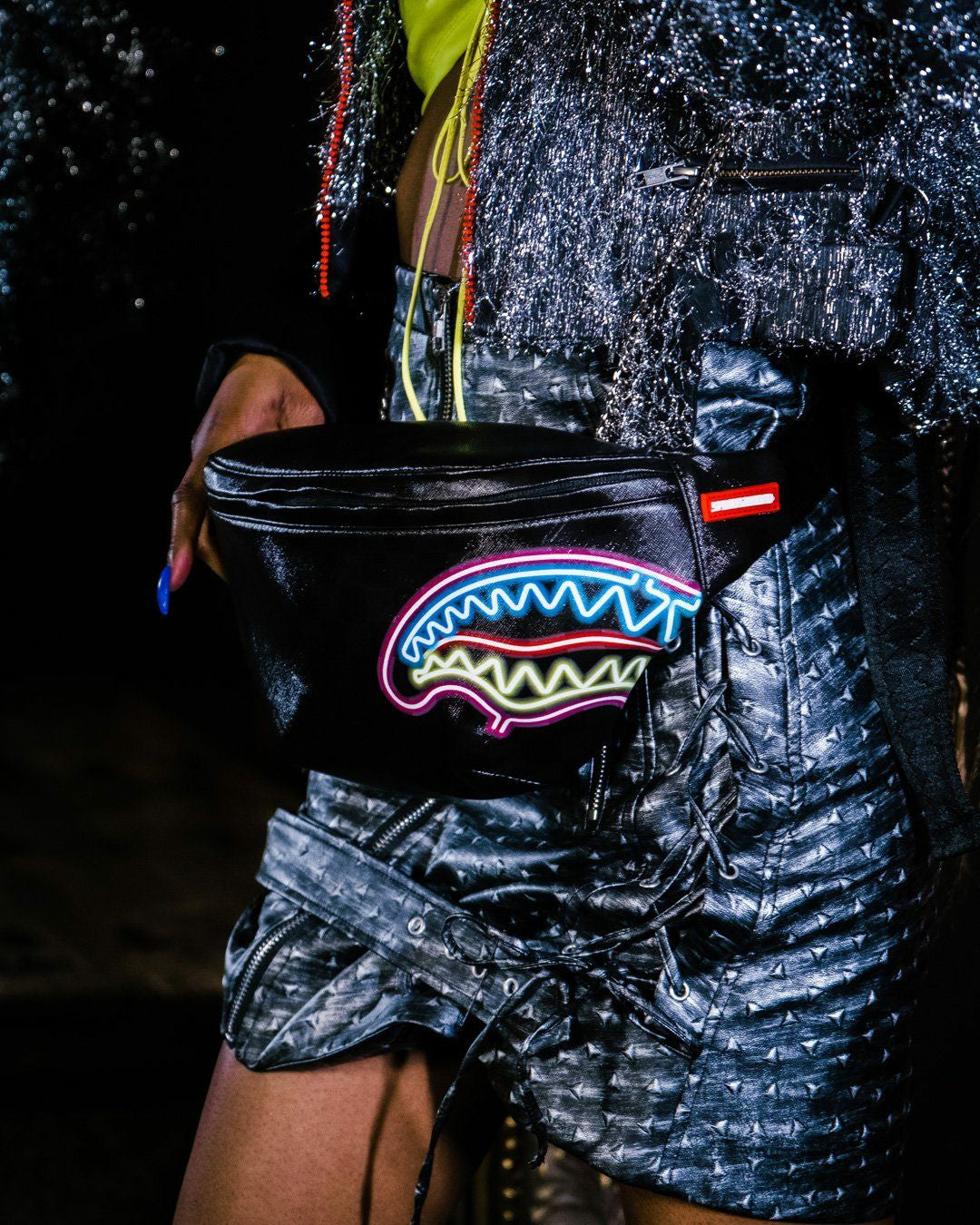 SHARKS IN PARIS GLOW SAVVY CROSSBODY | Sprayground for sale