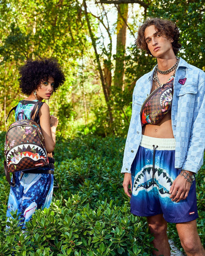 GARDEN OF SHARKS SAVVY CROSSBODY | Sprayground Clearance