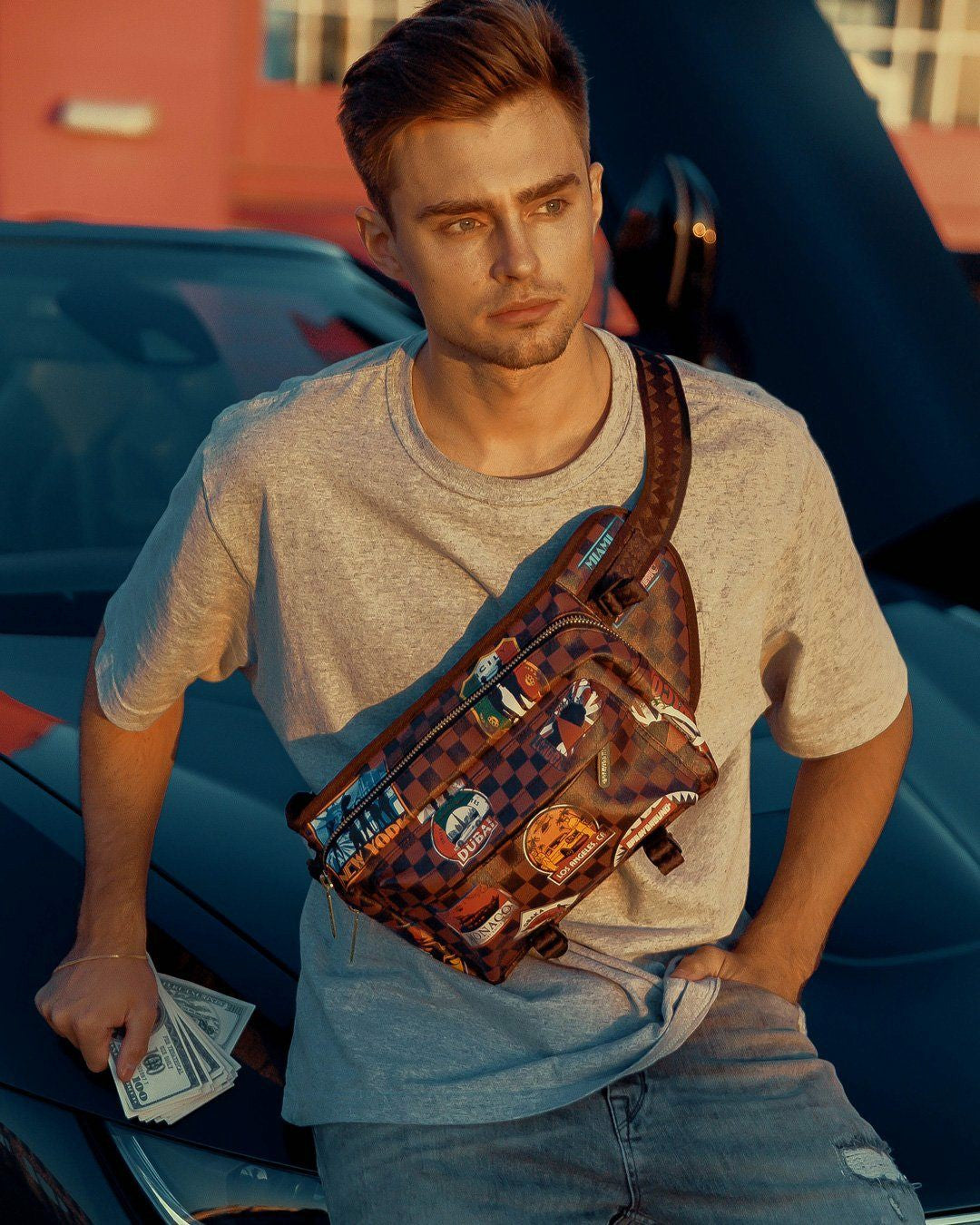 GLOBAL MOGUL CARGO CROSSBODY | Sprayground Clearance