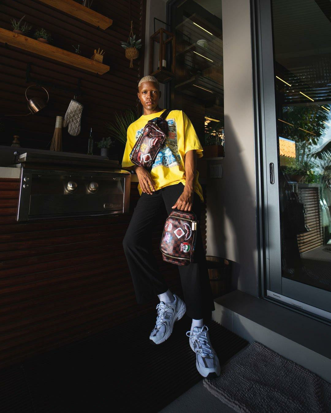 GLOBAL MOGUL CARGO CROSSBODY | Sprayground Clearance