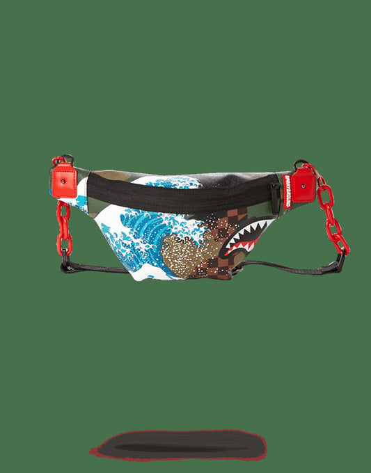 CAMOKAWA WAVE SHARK CROSSBODY | Sprayground US