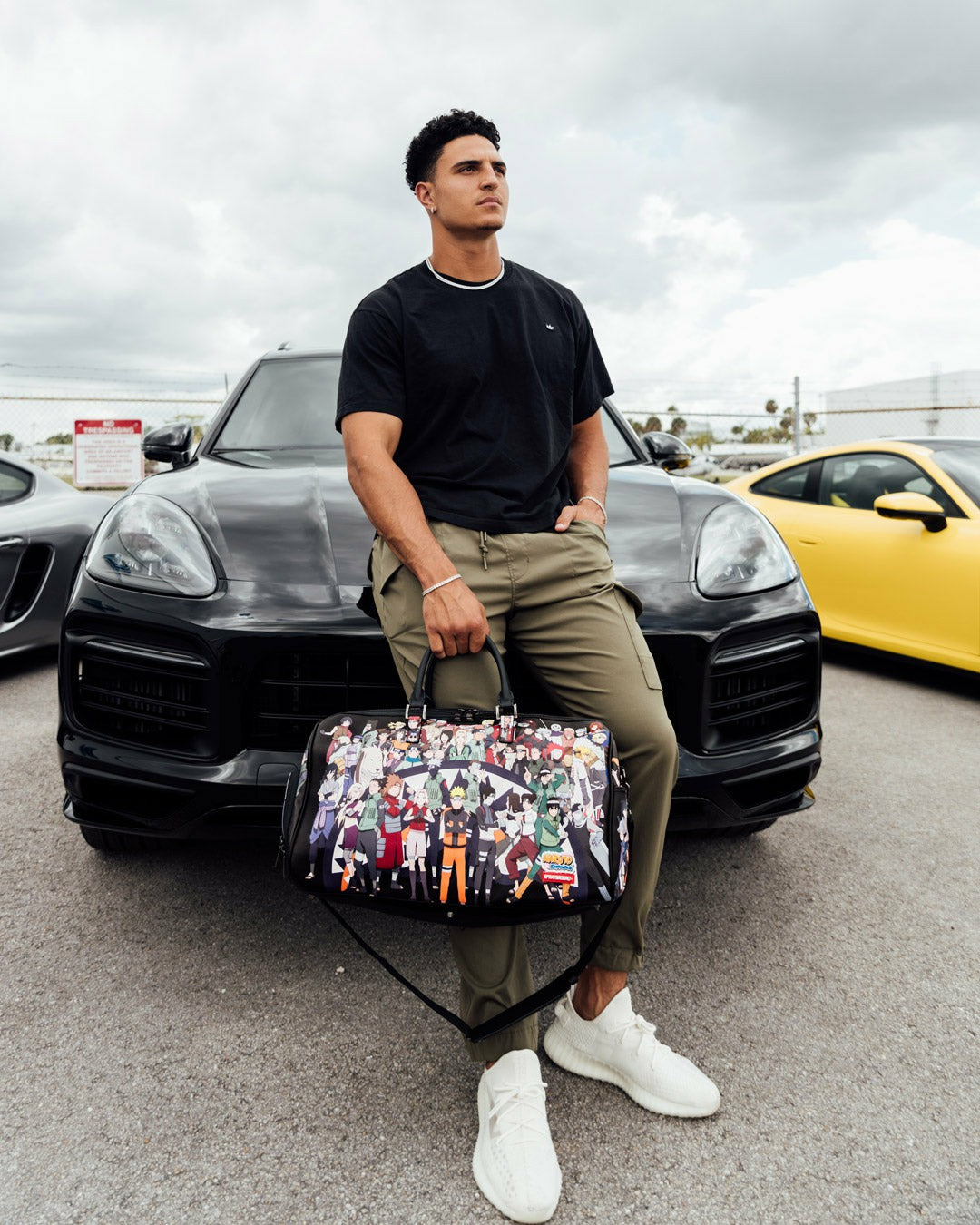 NARUTO MASHUP DUFFLE | Sprayground US