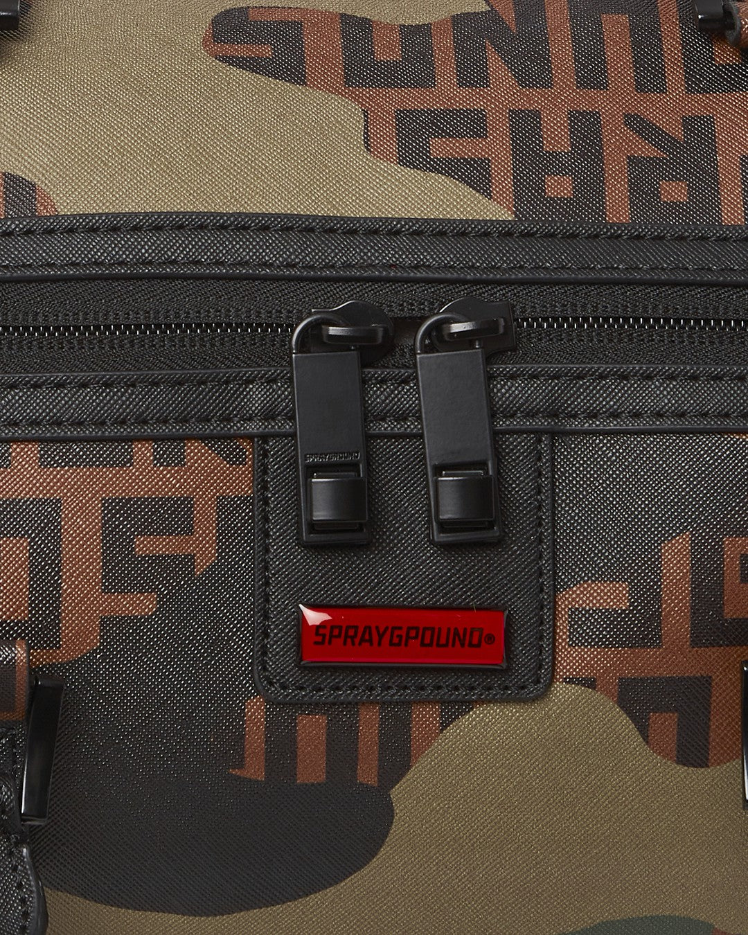 CAMO INFINITI DUFFLE | Sprayground Clearance